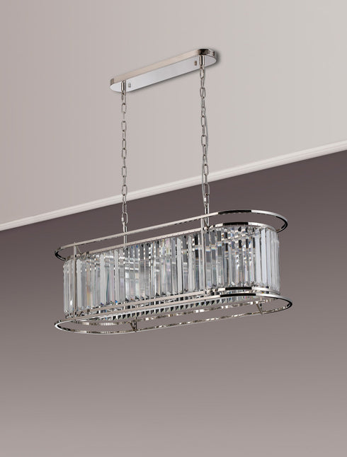 Mano Oval Pendant 7 Light